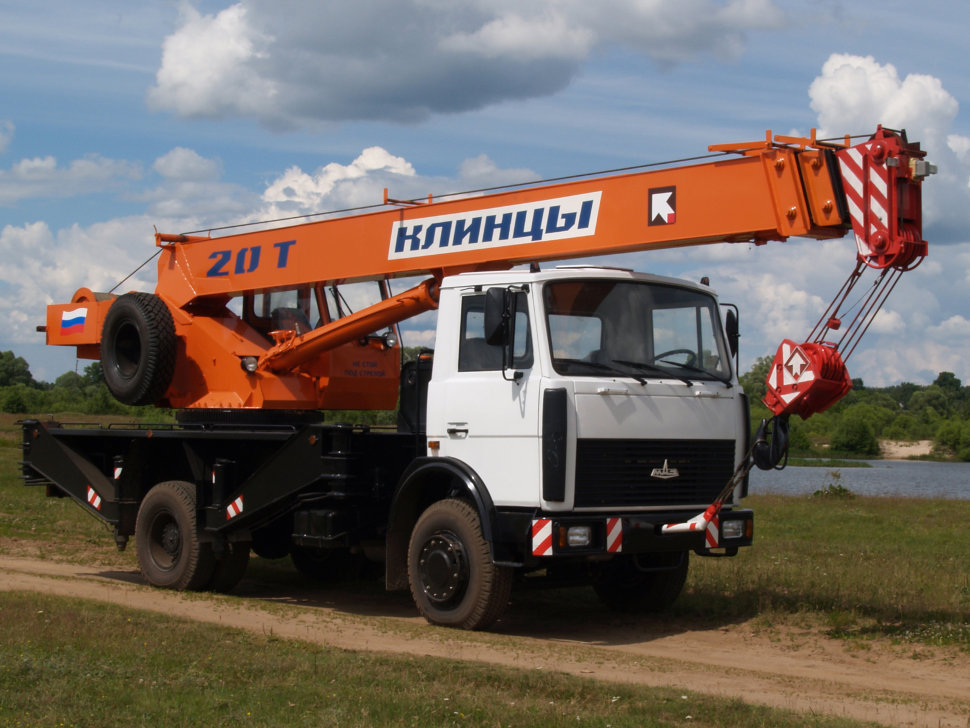 Автокран  20 тонн КС-45719-5  КЛИНЦЫ