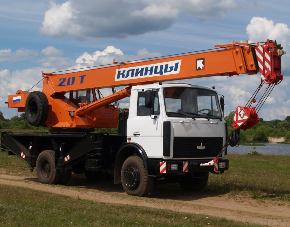 Автокран  20 тонн КС-45719-5  КЛИНЦЫ