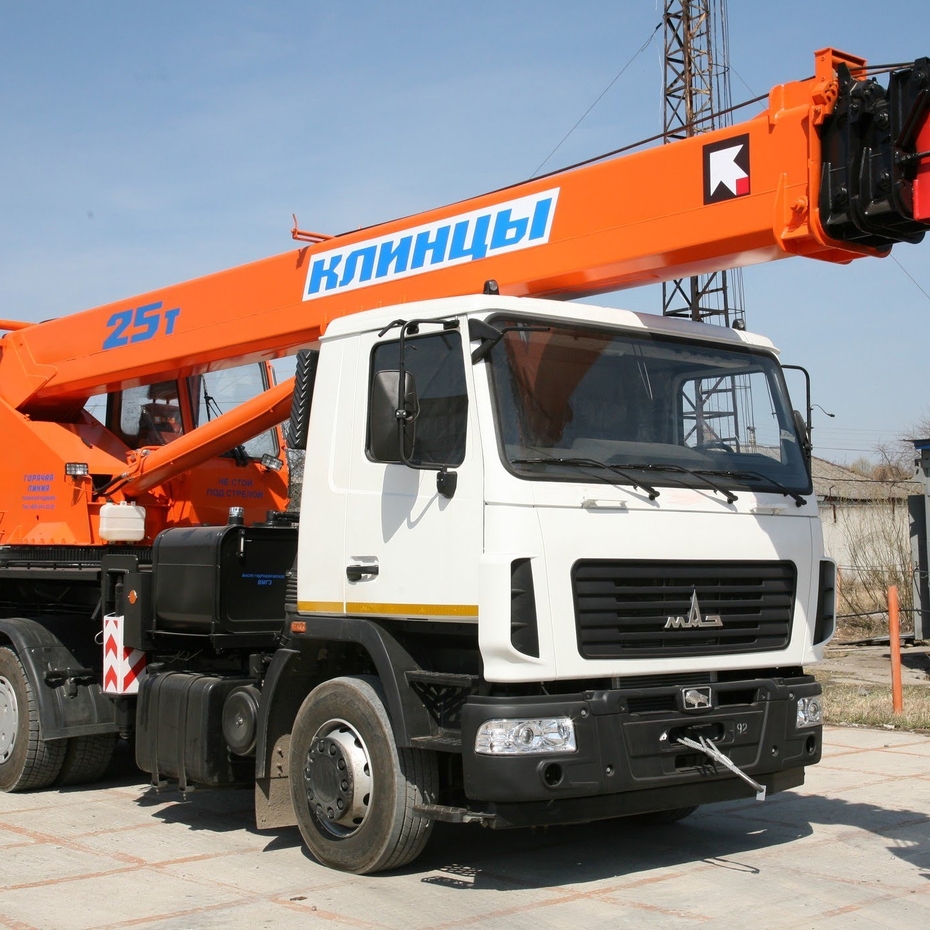 Автокран Клинцы 25 ТОНН 28 МЕТРОВ СТРЕЛА