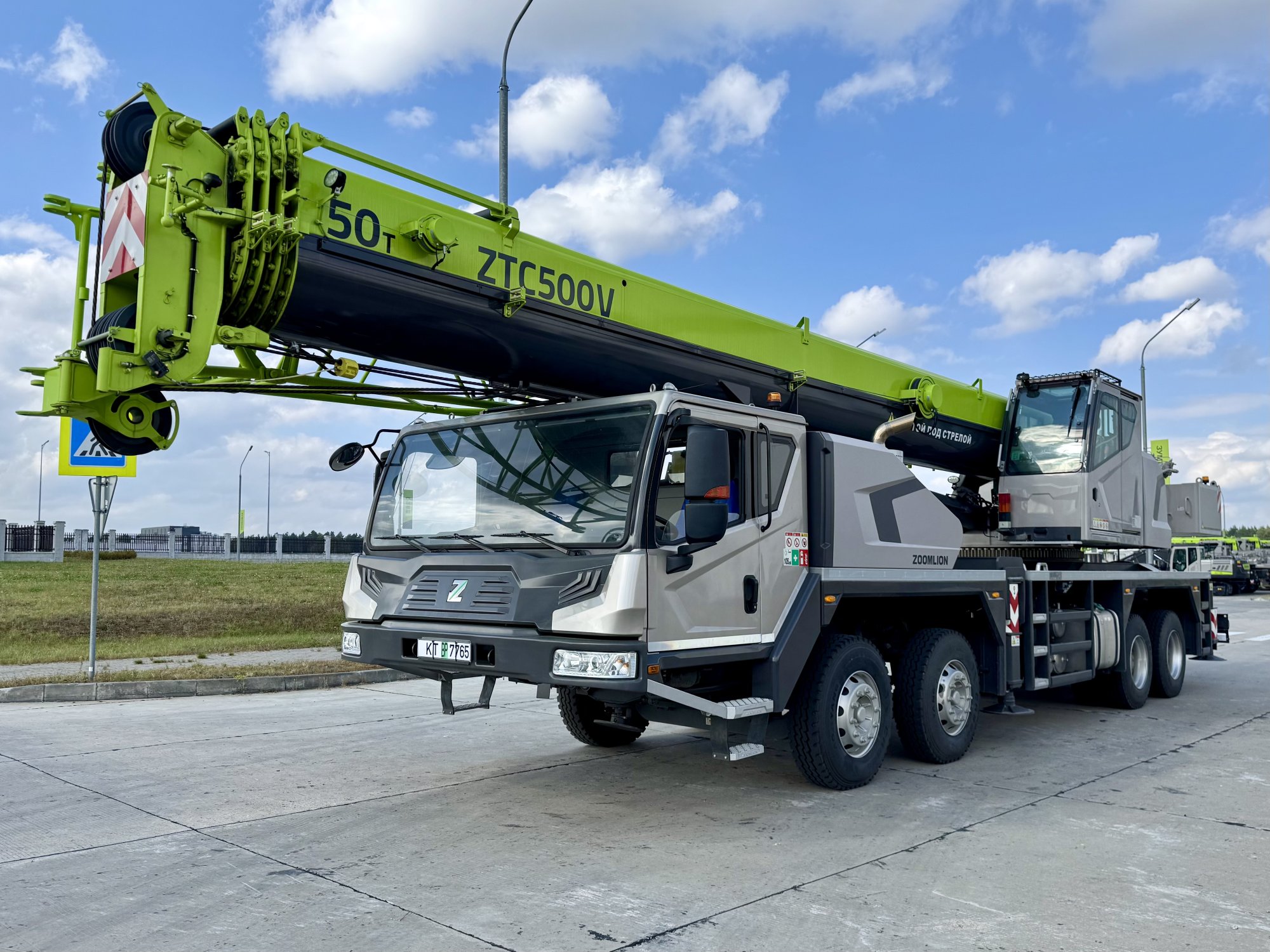 Автокран 50 тонн Zoomlion ZTC 500V