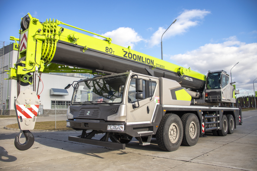 Автокран 80 тонн Zoomlion ZTC 800V
