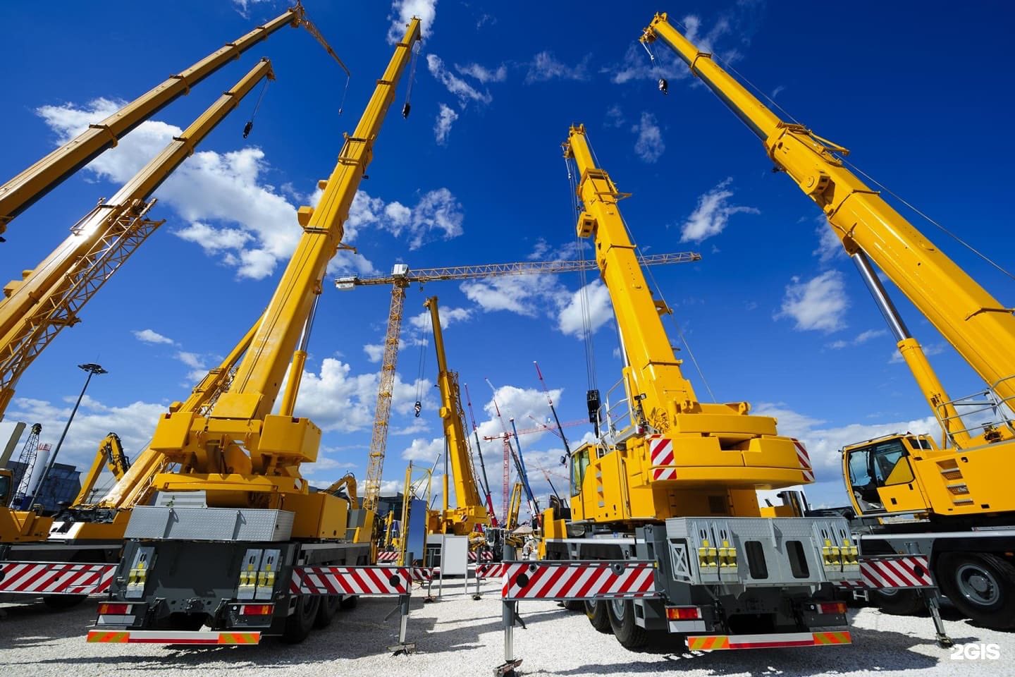 Автокраны: виды, классификация и область применения